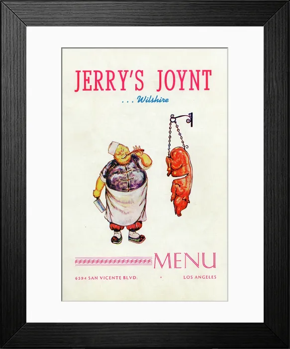 Framed Print : Jerry's Joynt Framed Print : Jerry's Joynt