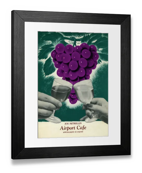 Framed Print : Airport Cafe, Joe Petrelli's Framed Print : Airport Cafe, Joe Petrelli's