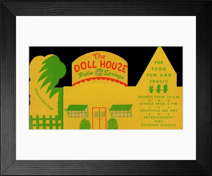 Framed Print : Doll House, The Framed Print : Doll House, The
