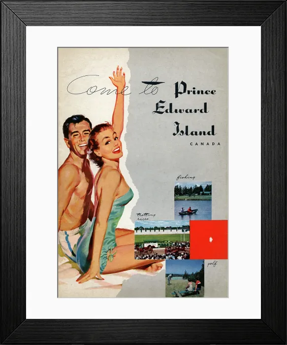 Framed Print : Come to Prince Edward Island, Canada Framed Print : Come to Prince Edward Island, Canada