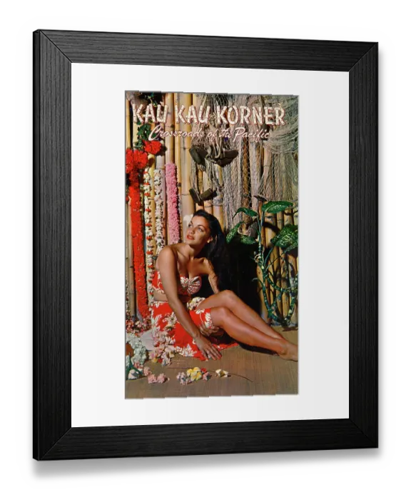 Framed Print : Kau Kau Korner Framed Print : Kau Kau Korner