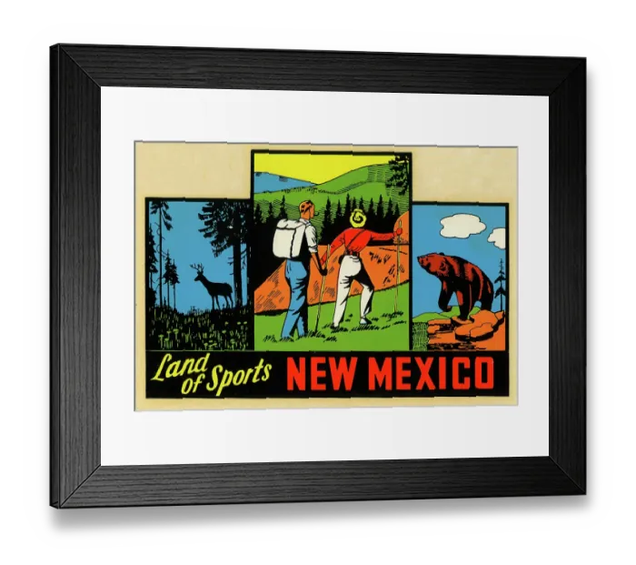Framed Print : New Mexico