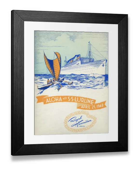 Framed Print : Royal Hawaiian Hotel Framed Print : Royal Hawaiian Hotel
