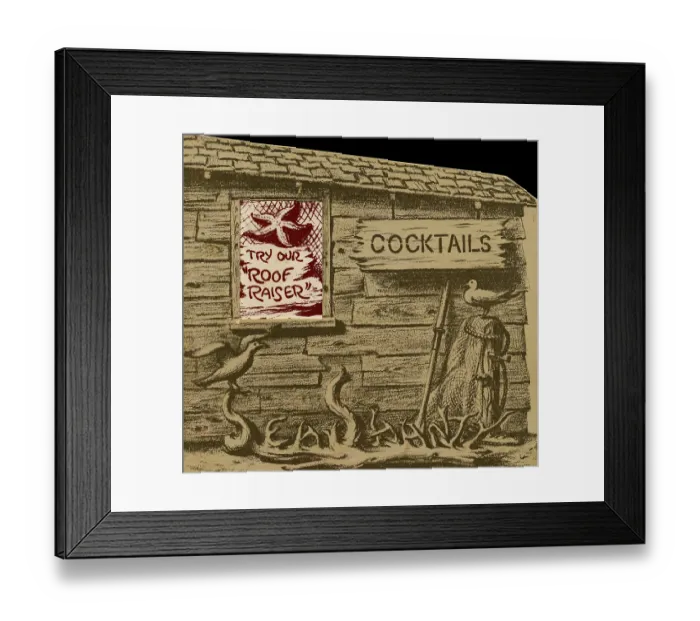 Framed Print : Sea Shanty Framed Print : Sea Shanty