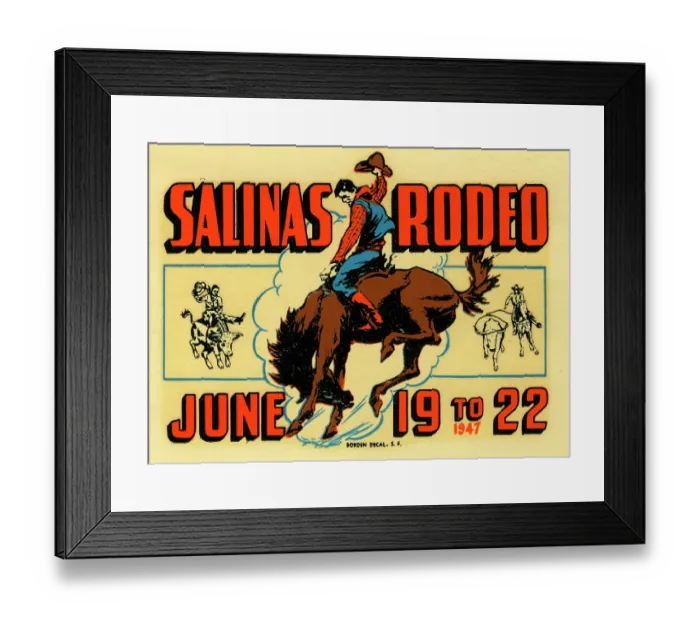Framed Print : Salinas Rodeo Framed Print : Salinas Rodeo
