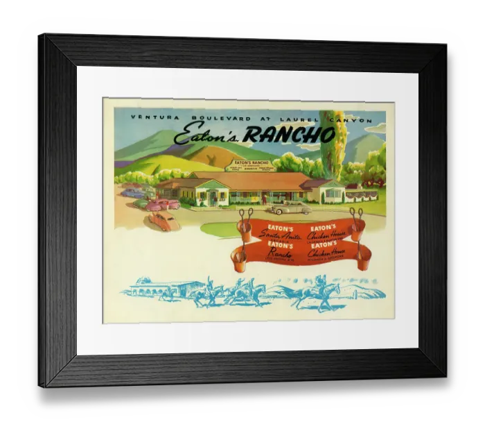Framed Print : Eaton's Rancho Framed Print : Eaton's Rancho