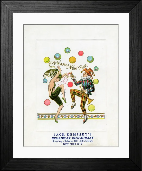 Framed Print : Jack Dempsey's Broadway Restaurant Framed Print : Jack Dempsey's Broadway Restaurant