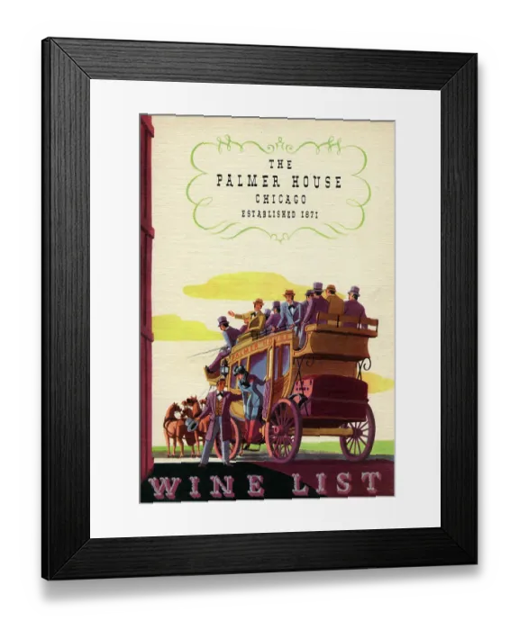 Framed Print : Palmer House, Empire Room Framed Print : Palmer House, Empire Room