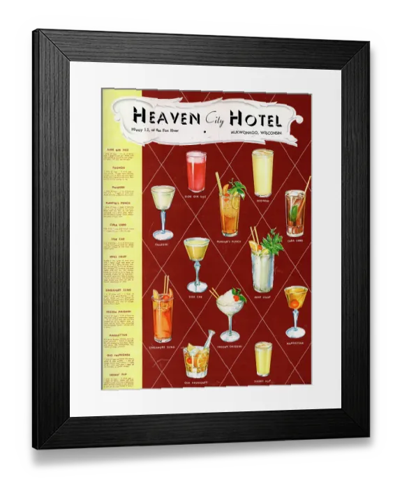 Framed Print : Heaven City Hotel Framed Print : Heaven City Hotel
