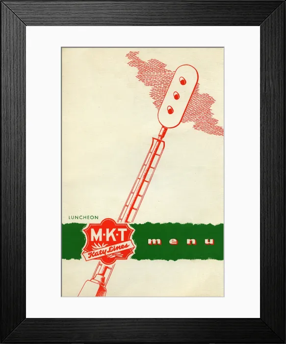Framed Print : MKT Katy Lines