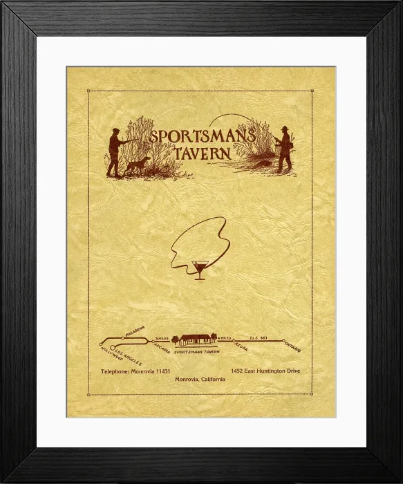Framed Print : Sportsman Tavern Framed Print : Sportsman Tavern