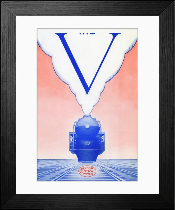 Framed Print : New York Central System Framed Print : New York Central System
