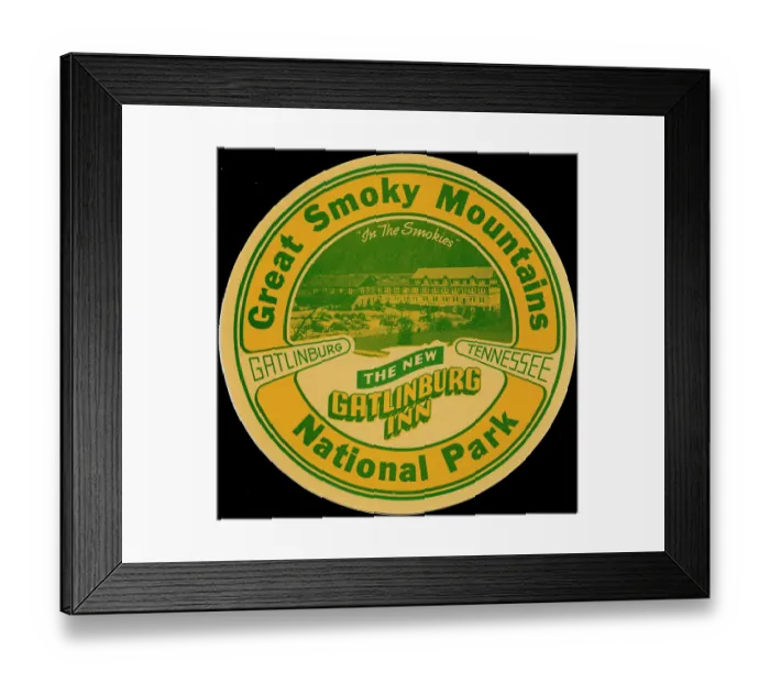 Framed Print : Gatlinburg Inn, Great Smoky Mountains Framed Print : Gatlinburg Inn, Great Smoky Mountains