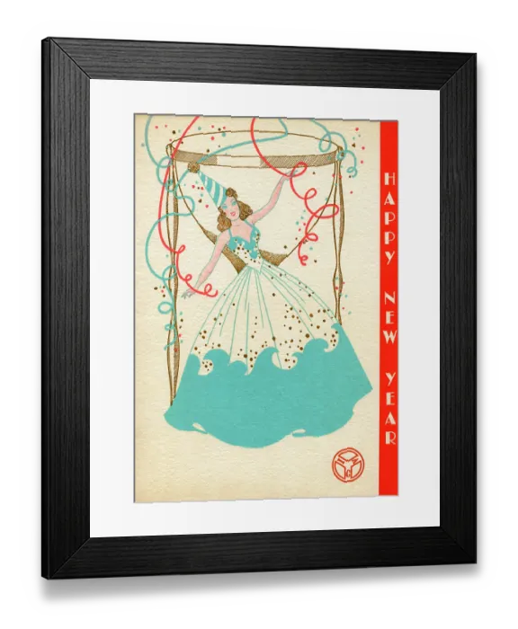 Framed Print : Illinois Athletic Club, New Year's Eve Framed Print : Illinois Athletic Club, New Year's Eve