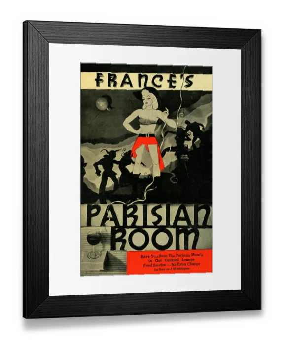 Framed Print : France's Parisian Room
