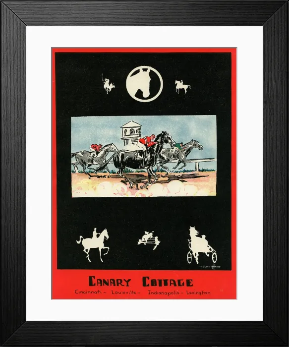 Framed Print : Canary Cottage Framed Print : Canary Cottage