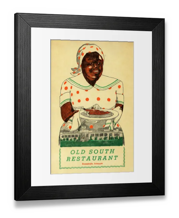 Framed Print : Old South Restaurant Framed Print : Old South Restaurant