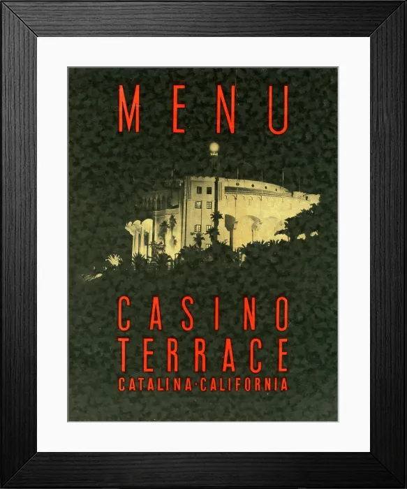 Framed Print : Casino Terrace Framed Print : Casino Terrace