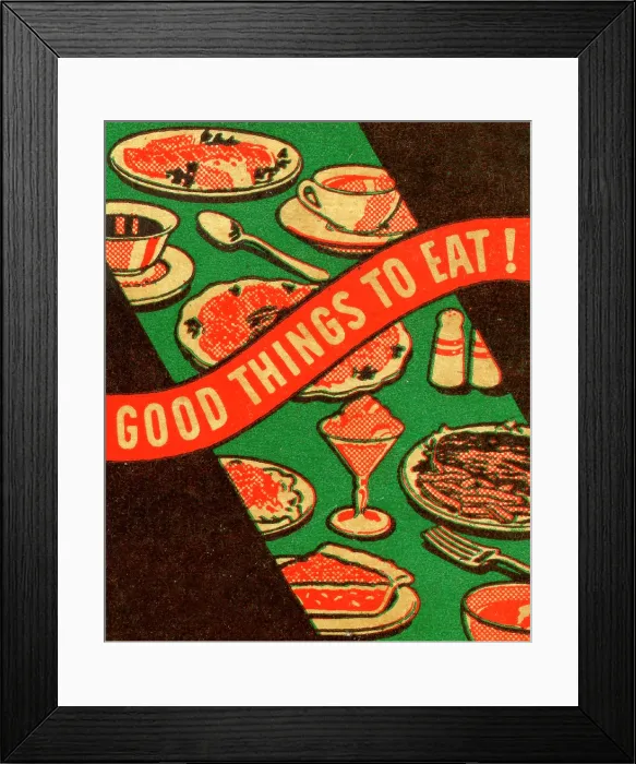 Framed Print : Food on table Framed Print : Food on table