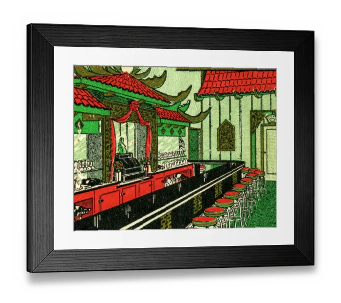Framed Print : Chinese restaurant Framed Print : Chinese restaurant