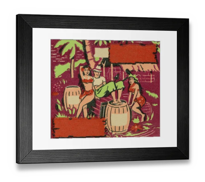 Framed Print : Relaxing in the tropics Framed Print : Relaxing in the tropics