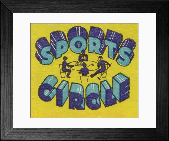 Framed Print : Sports circle Framed Print : Sports circle