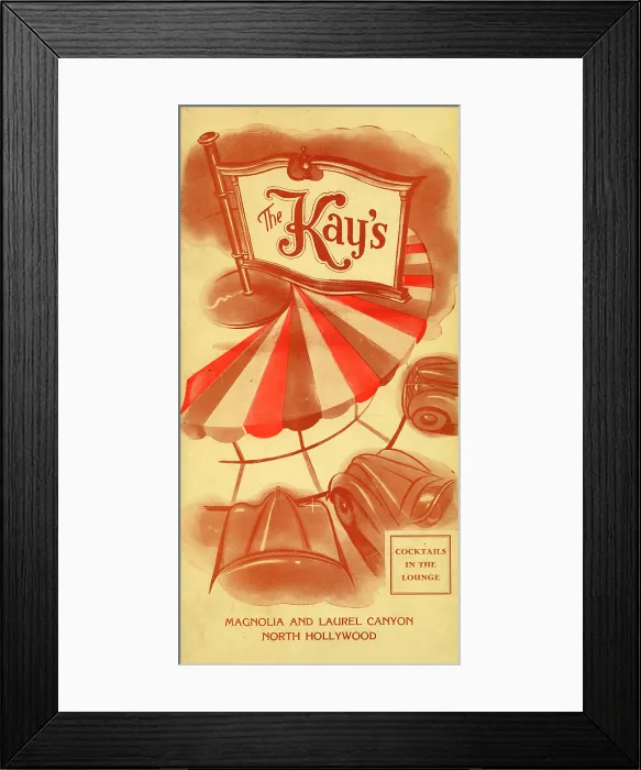 Framed Print : Kay's, The Framed Print : Kay's, The