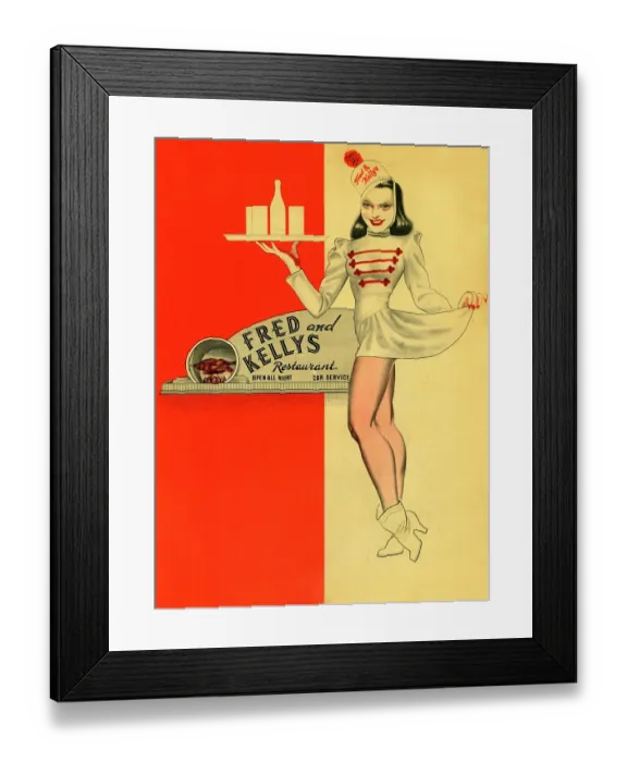 Framed Print : Fred and Kellys Framed Print : Fred and Kellys