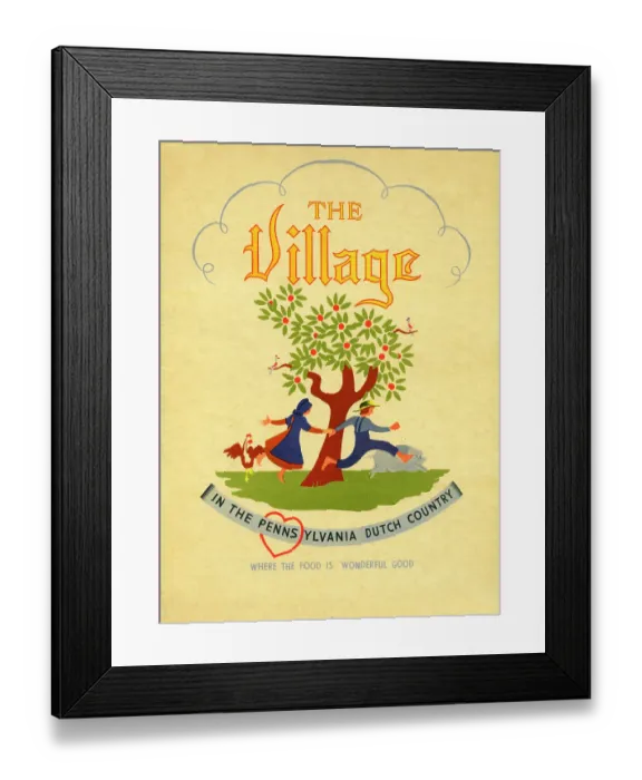 Framed Print : Village, The