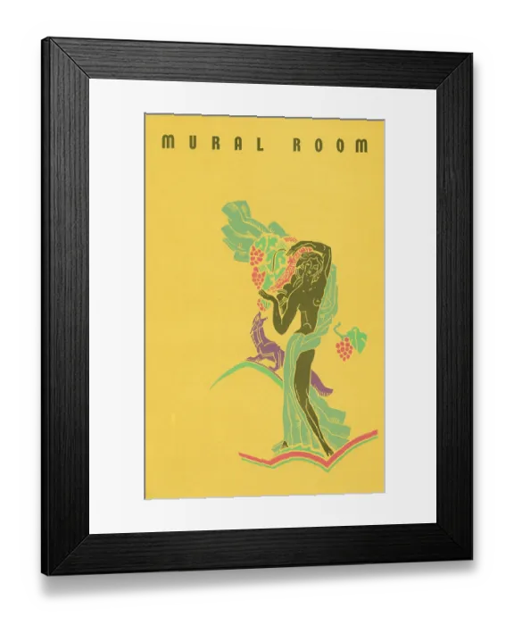 Framed Print : Mural Room Framed Print : Mural Room