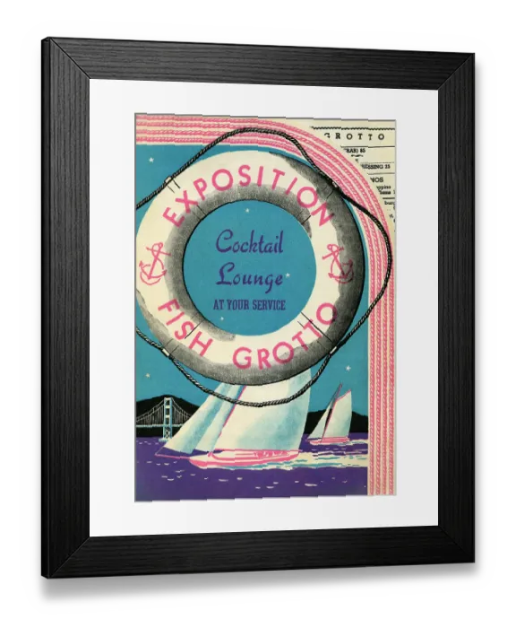 Framed Print : Exposition Fish Grotto Framed Print : Exposition Fish Grotto