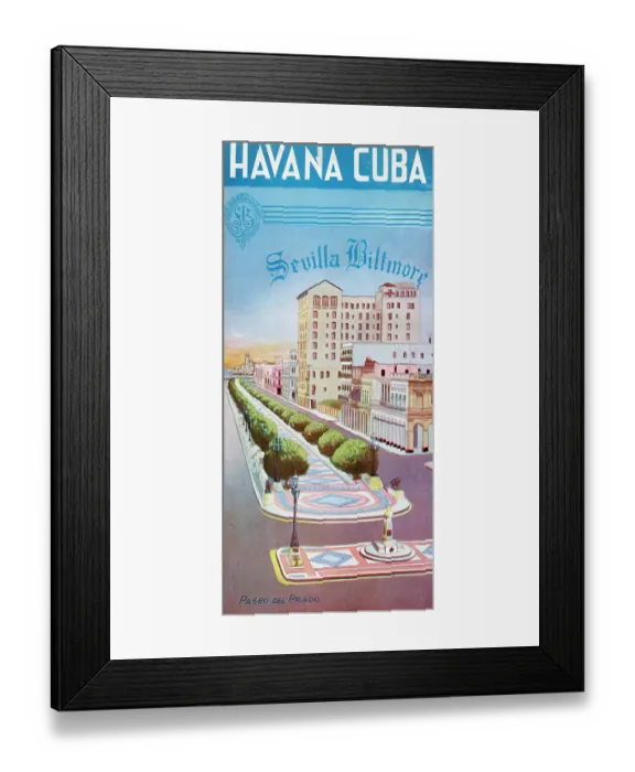 Framed Print : Sevilla Biltmore