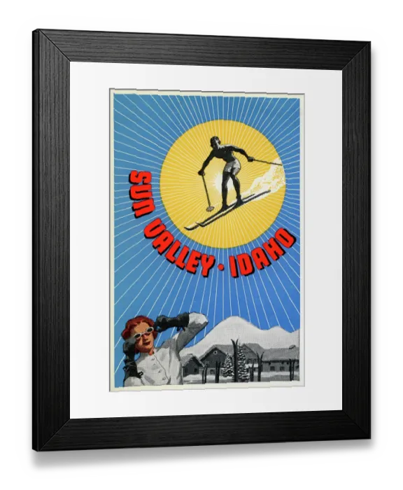 Framed Print : Sun Valley Framed Print : Sun Valley