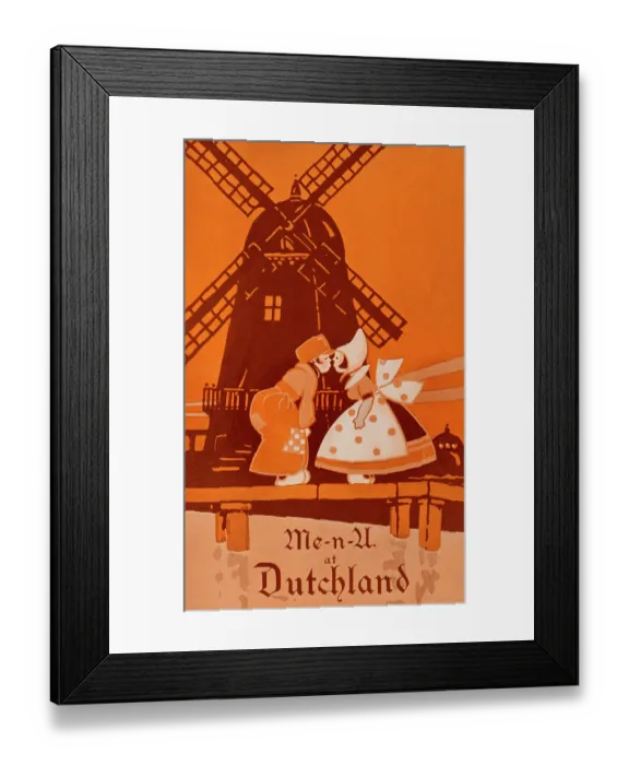 Framed Print : Dutchland Farms