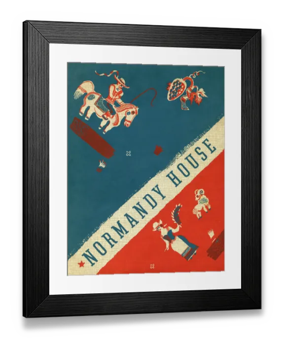 Framed Print : Normandy House Framed Print : Normandy House