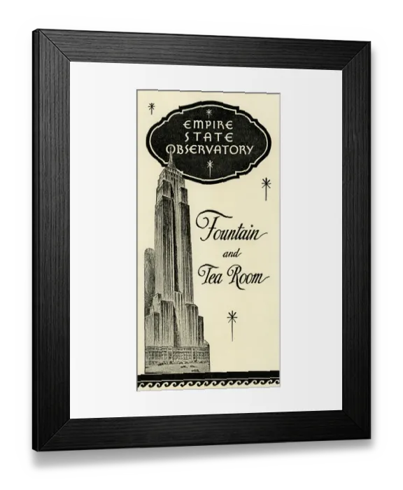 Framed Print : Empire State Observatory Framed Print : Empire State Observatory