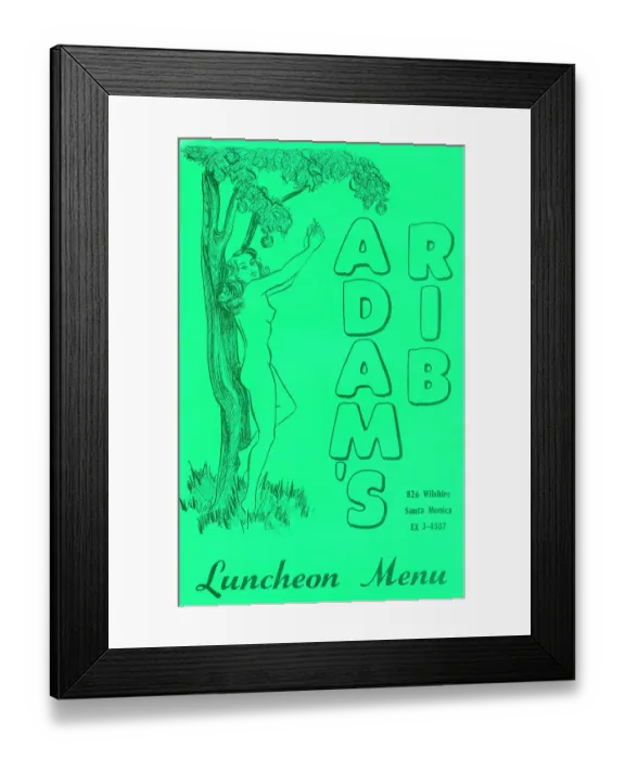Framed Print : Adam's Rib Framed Print : Adam's Rib