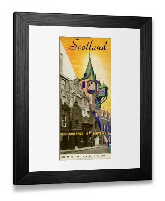 Framed Print : Scotland, The Romance of Scotland, Associated British & Irish Railways