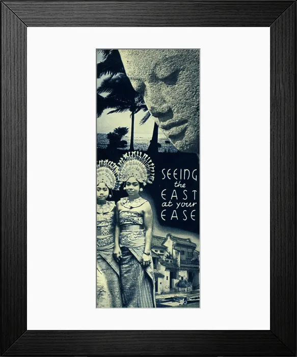 Framed Print : Seeing the East at Your Ease, J.C.J.L Framed Print : Seeing the East at Your Ease, J.C.J.L