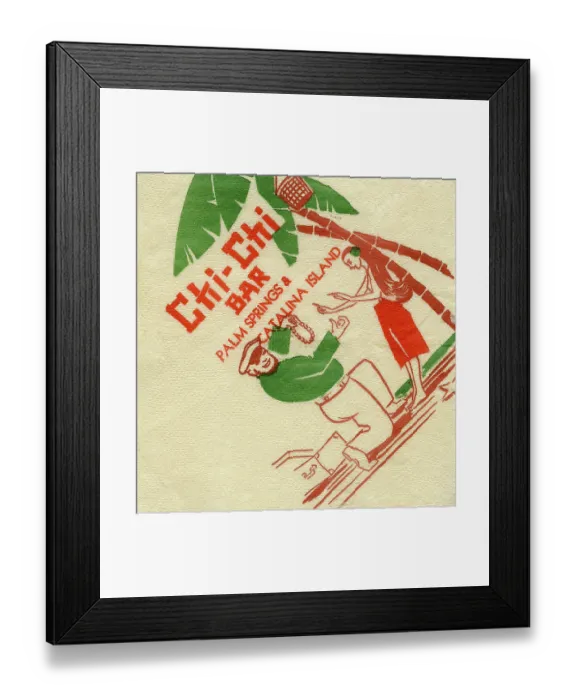 Framed Print : Chi-Chi Bar, Catalina Island Framed Print : Chi-Chi Bar, Catalina Island