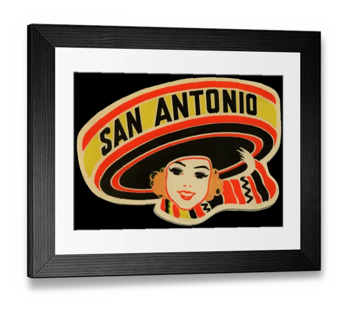 Framed Print : San Antonio