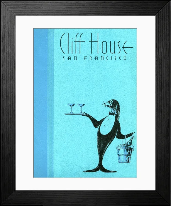 Framed Print : Cliff House