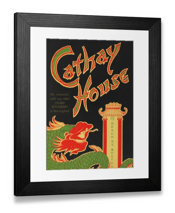 Framed Print : Cathay House Framed Print : Cathay House