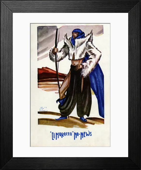 Framed Print : El Morocco