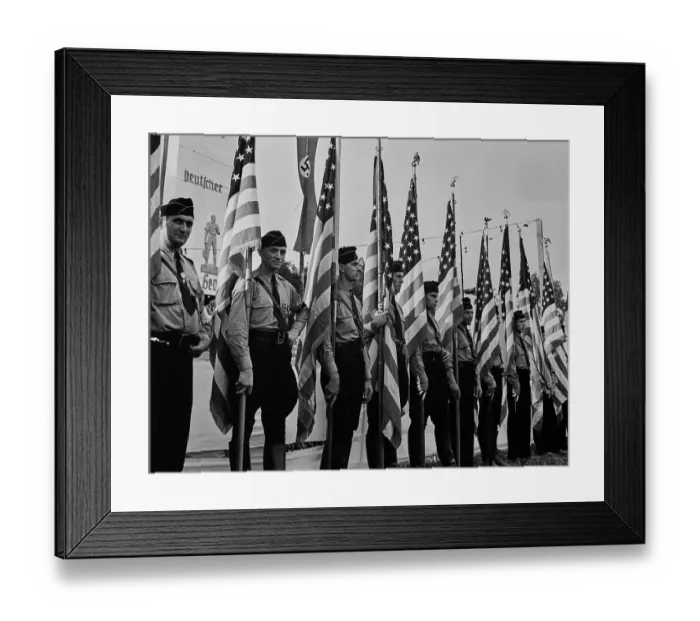 Framed Print : The German American Bund (Amerikadeutscher Volksbund) Framed Print : The German American Bund (Amerikadeutscher Volksbund)