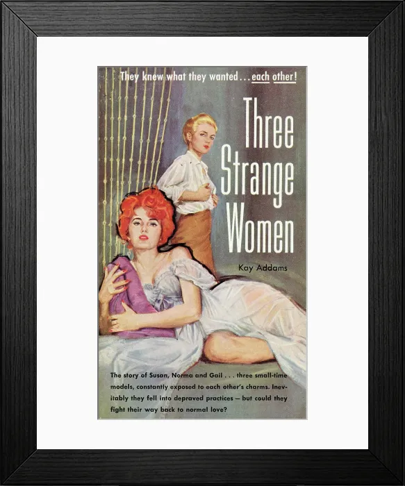 Framed Print : Three Strange Women Framed Print : Three Strange Women