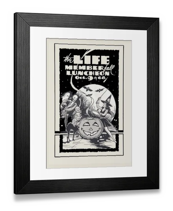 Framed Print : The Life Member Fall Luncheon Framed Print : The Life Member Fall Luncheon