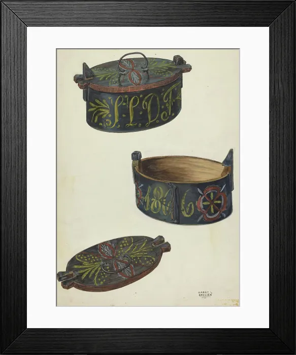 Framed Print : Butter Box Framed Print : Butter Box