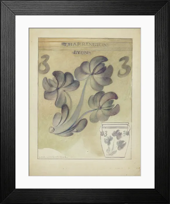 Framed Print : Crock, circa 1953. Artist George Loughridge Framed Print : Crock, circa 1953. Artist George Loughridge