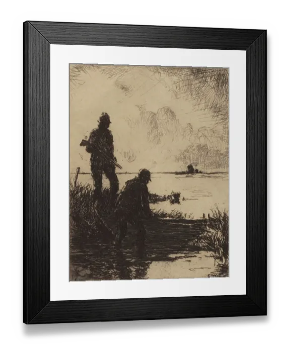 Framed Print : The Start, circa 1900-1951. Creator: Frank Weston Benson Framed Print : The Start, circa 1900-1951. Creator: Frank Weston Benson